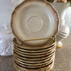 Vintage Mikasa Whole Wheat 6 1/4” Sauces Plate Replacement